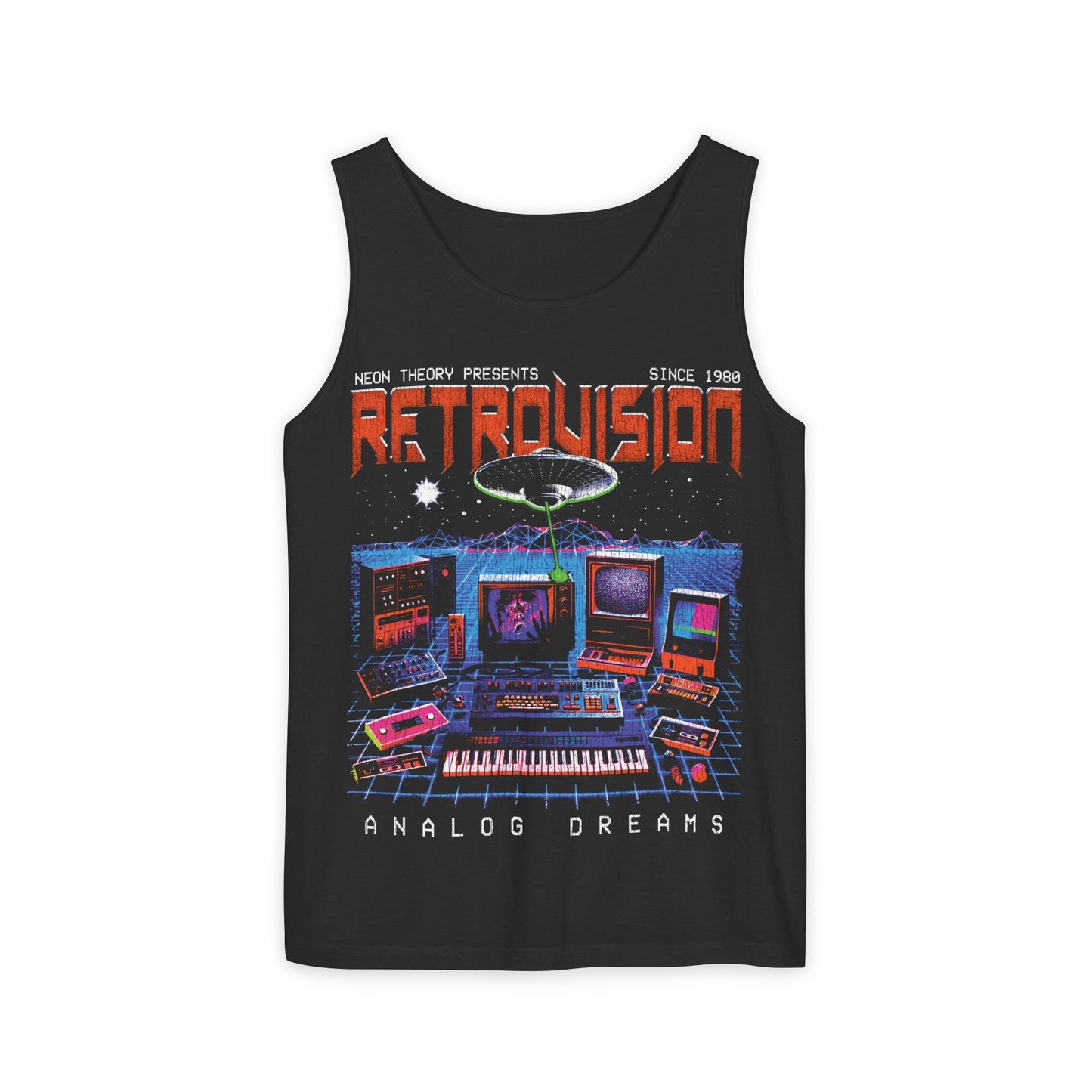 RETROVISION Unisex Tank Top