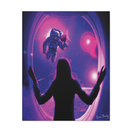 SPACE BOUQUET Canvas Artwork