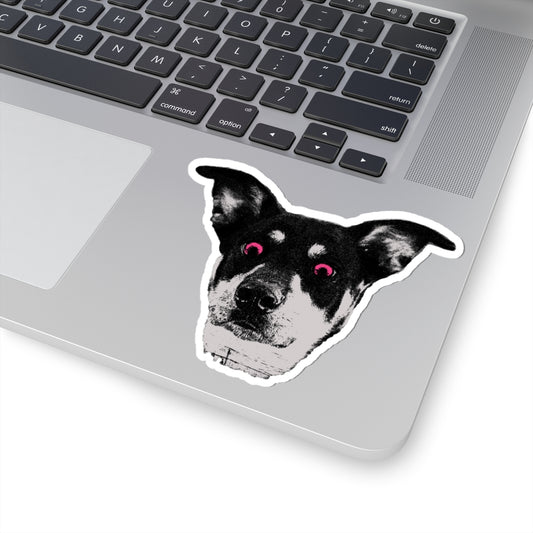 PSYCHOSOCIAL Kiss-Cut Sticker (4"x4")