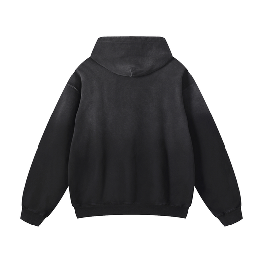 NEON THEORY Heavyweight Sunfade Oversized Unisex Hoodie
