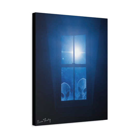 Peak-a-Boo Canvas Artwork - 16" x 20"