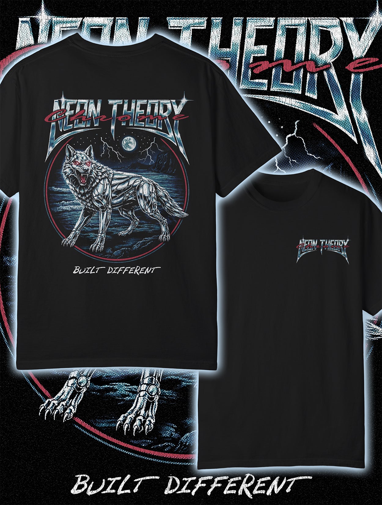CHROME WOLF Unisex T-Shirt