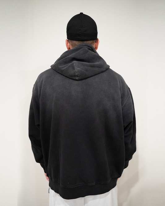 NEON THEORY Heavyweight Sunfade Oversized Unisex Hoodie