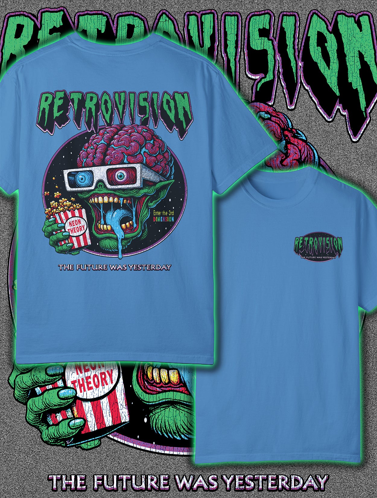RETROVISION 3D Unisex T-Shirt
