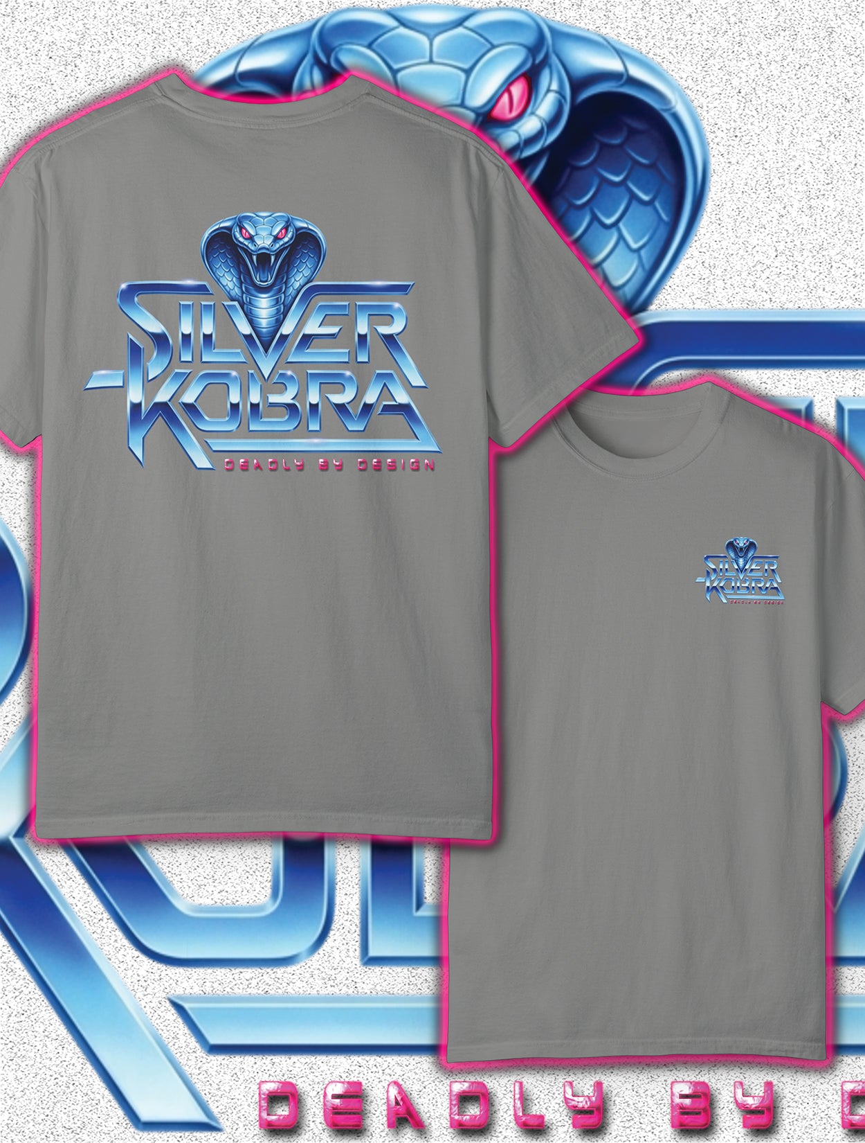 SILVER KOBRA Unisex T-Shirt