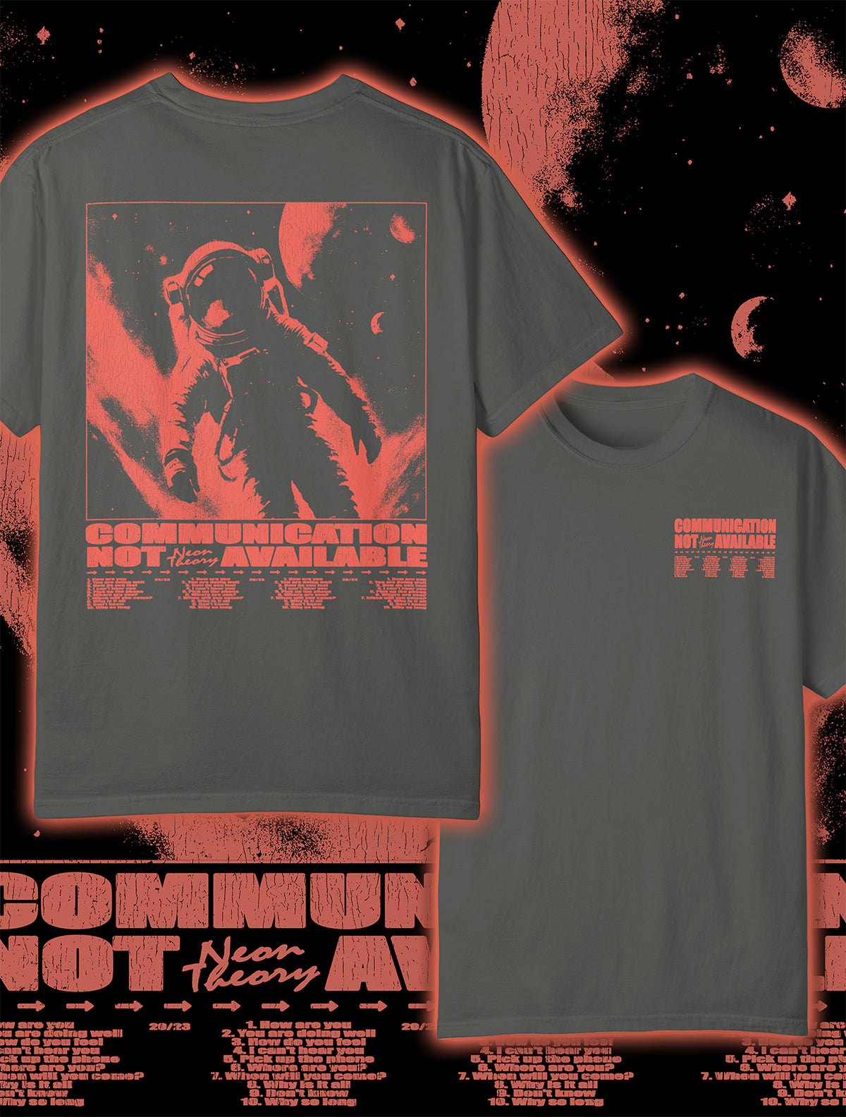 COMMUNICATION NOT AVAILABLE Unisex T-shirt