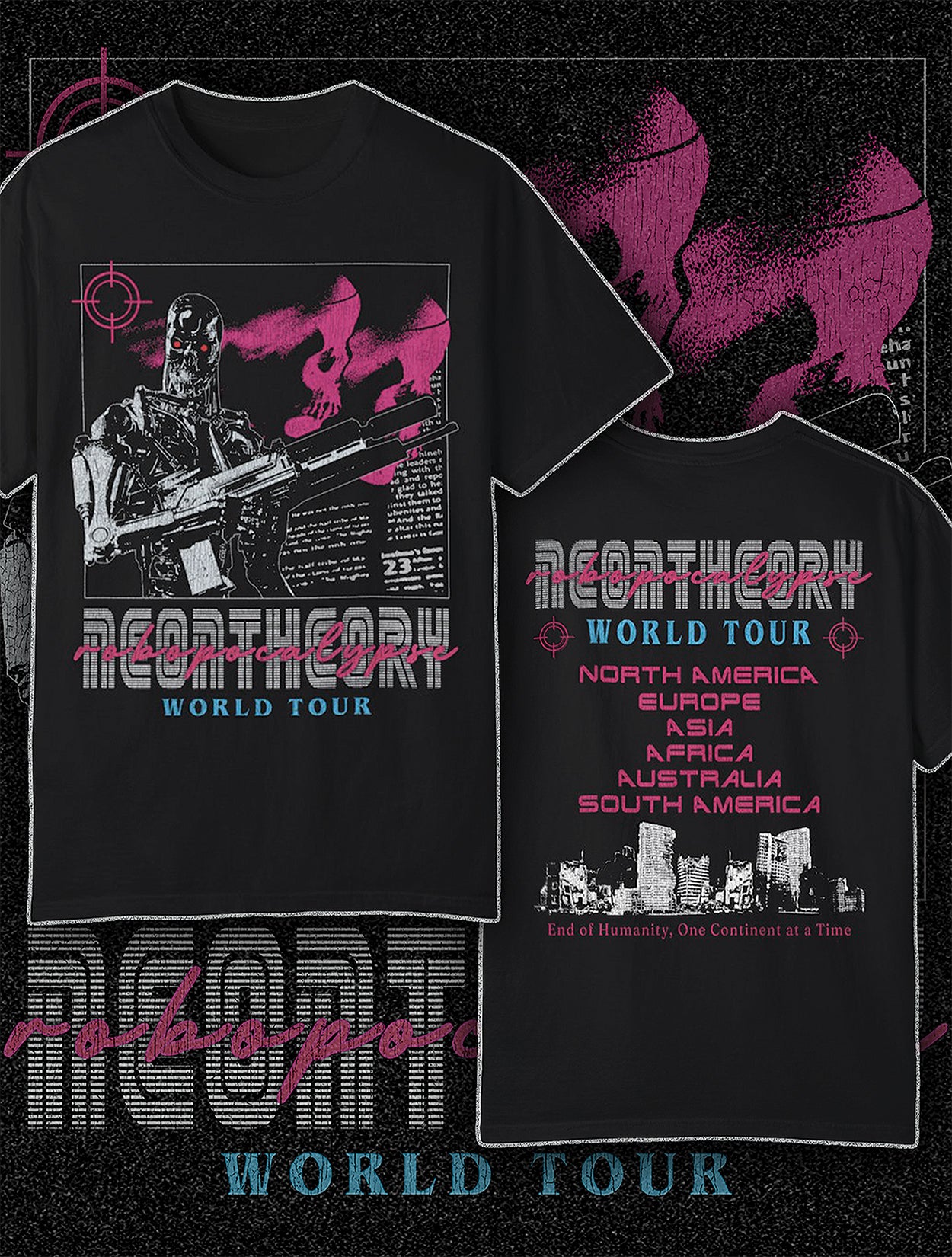 ROBOPOCALYPSE WORLD TOUR Unisex T-Shirt