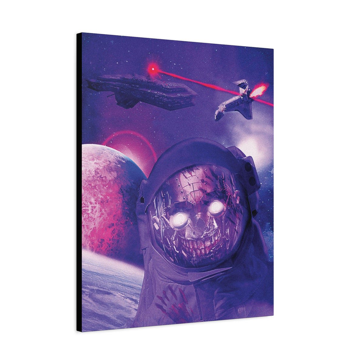 ALIEN CONTACT Canvas Artwork - 24" x 30"