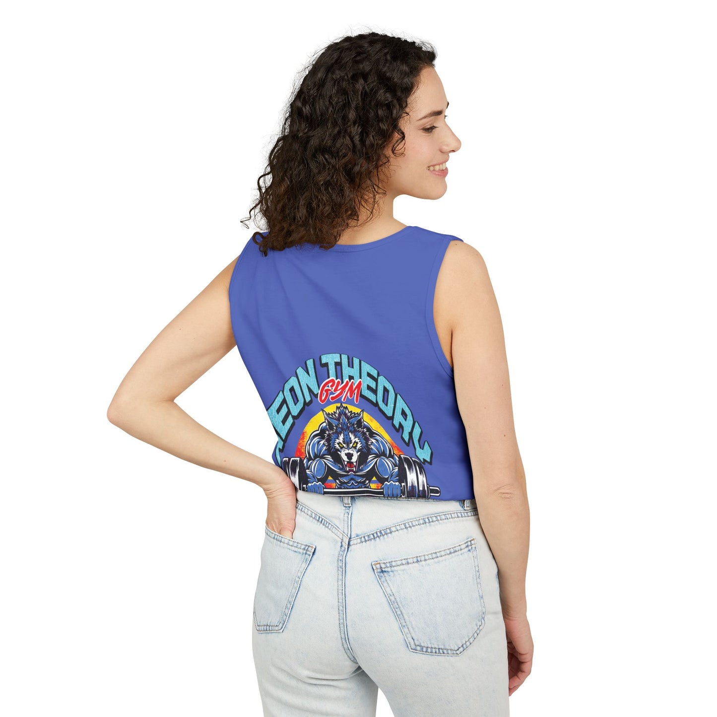 NEON THEORY GYM Unisex Tank Top