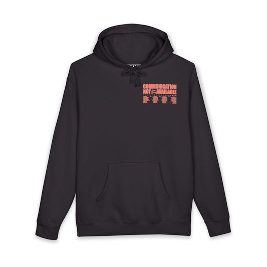 COMMUNICATION NOT AVAILABLE Unisex Heavyweight Hoodie