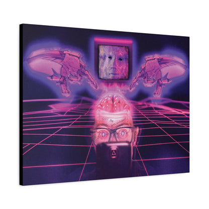 DON'T GET BRAINWASHED Canvas Artwork- 24" x "32
