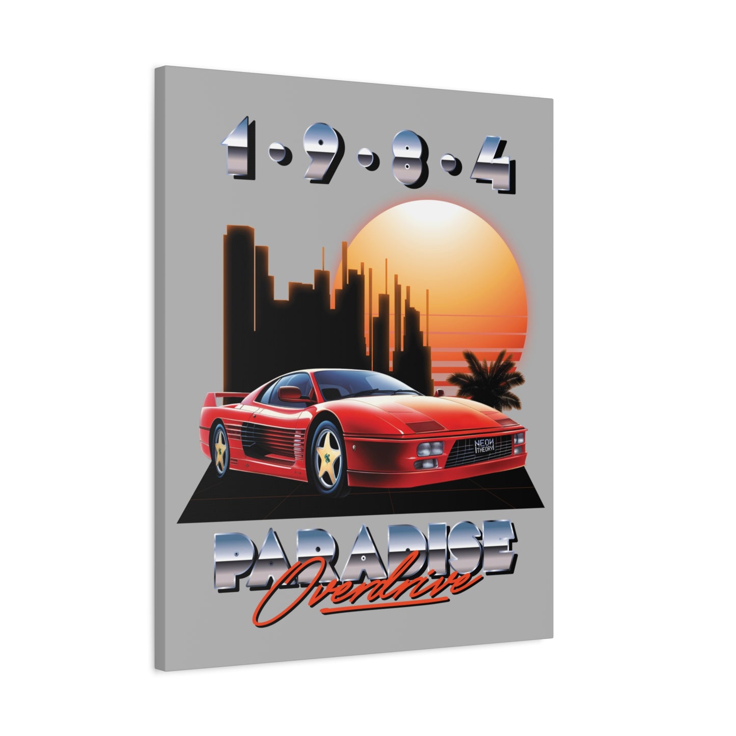 PARADISE OVERDRIVE Canvas Artwork