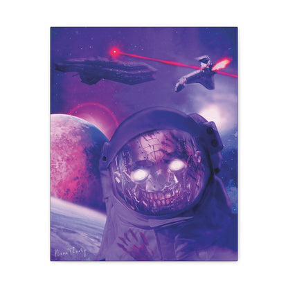 ALIEN CONTACT Canvas Artwork - 24" x 30"