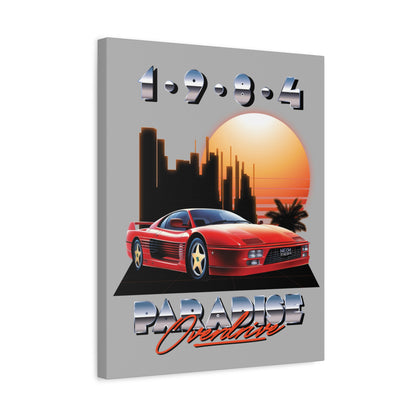 PARADISE OVERDRIVE Canvas Artwork