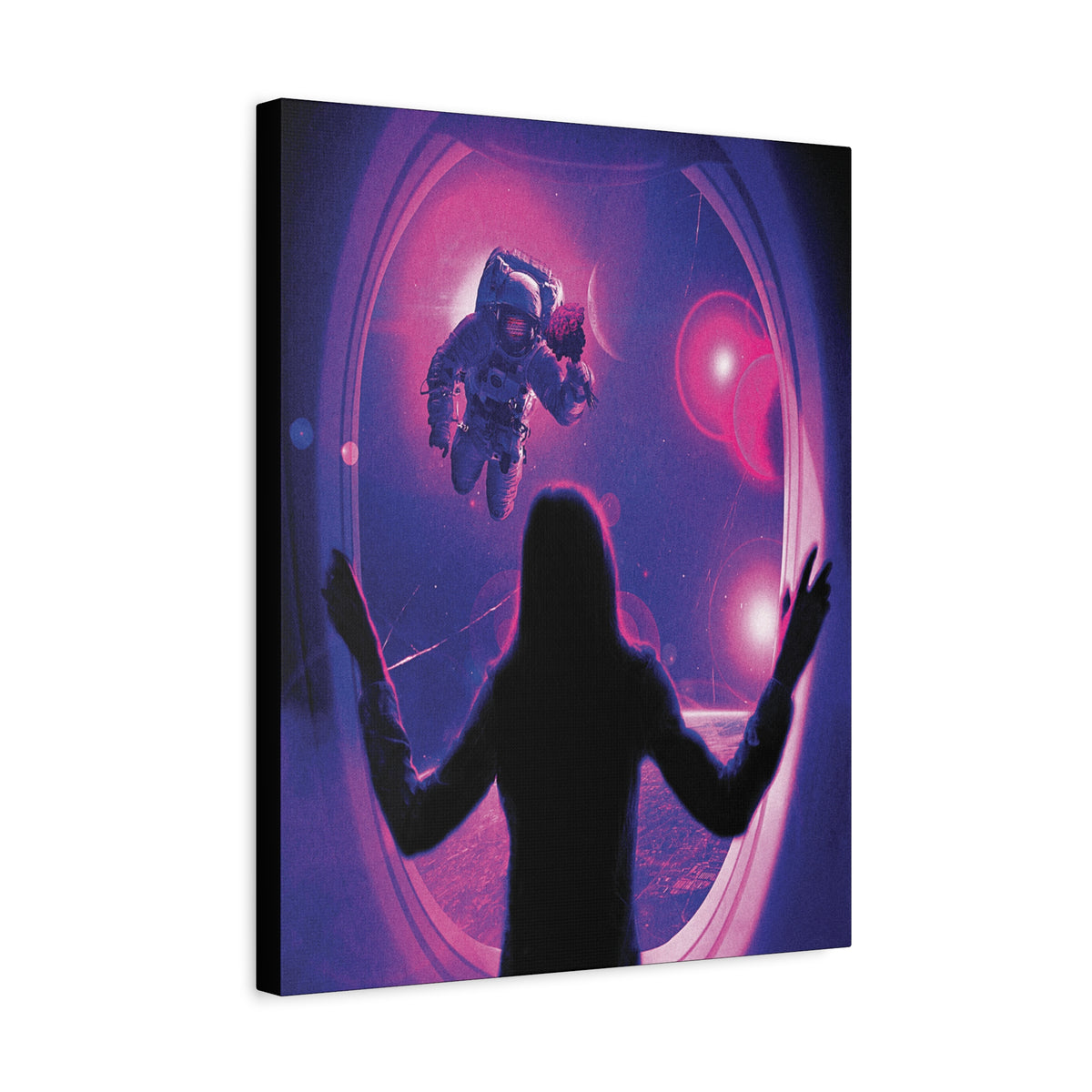 SPACE BOUQUET Canvas Artwork