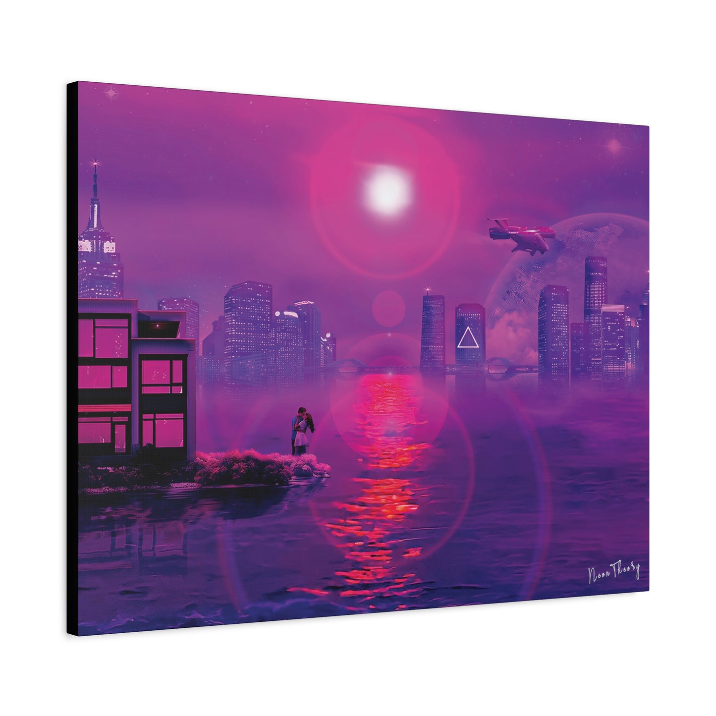 PARADISE CITY Canvas Artwork- 24" x "32