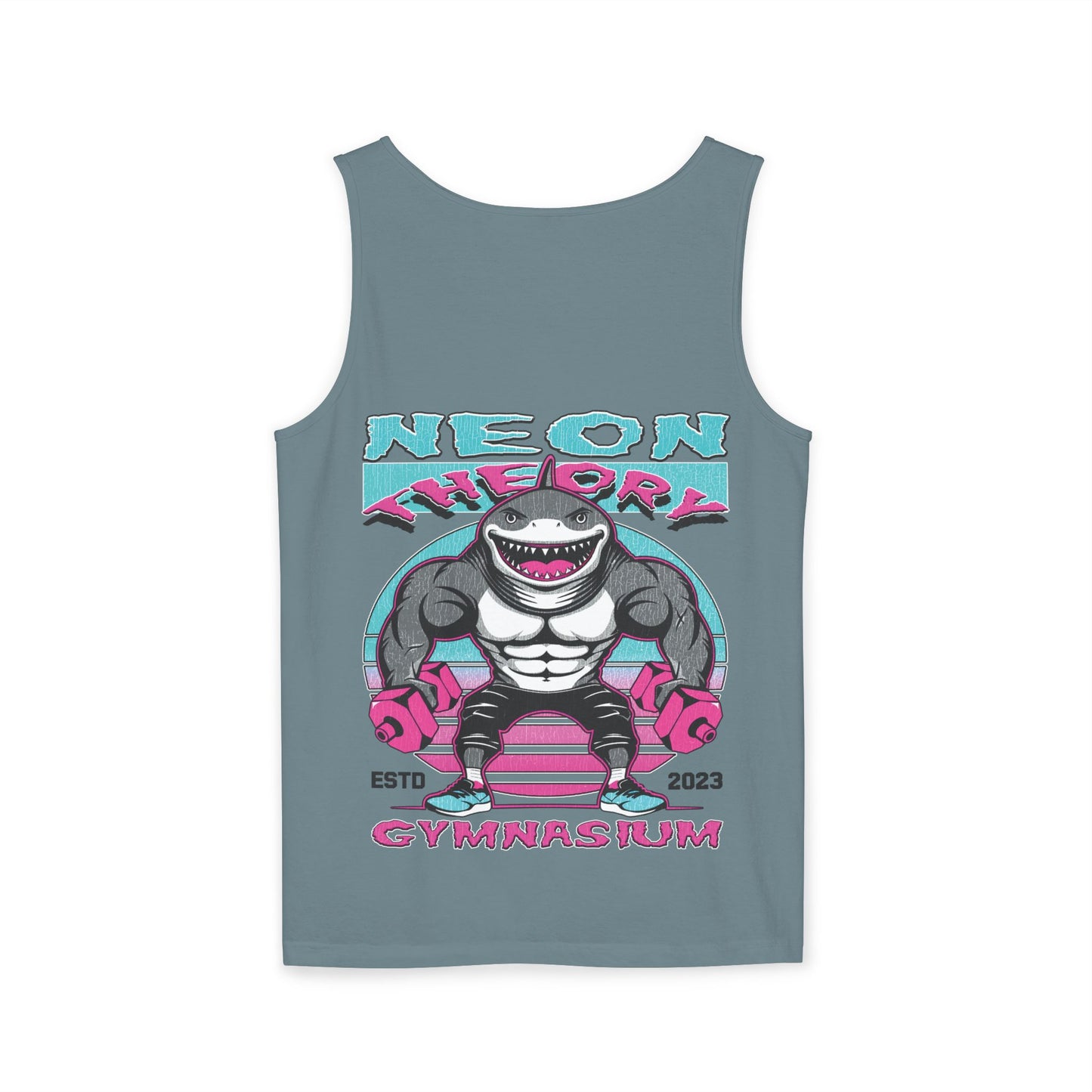 NEON THEORY GYMNASIUM Unisex Tank Top