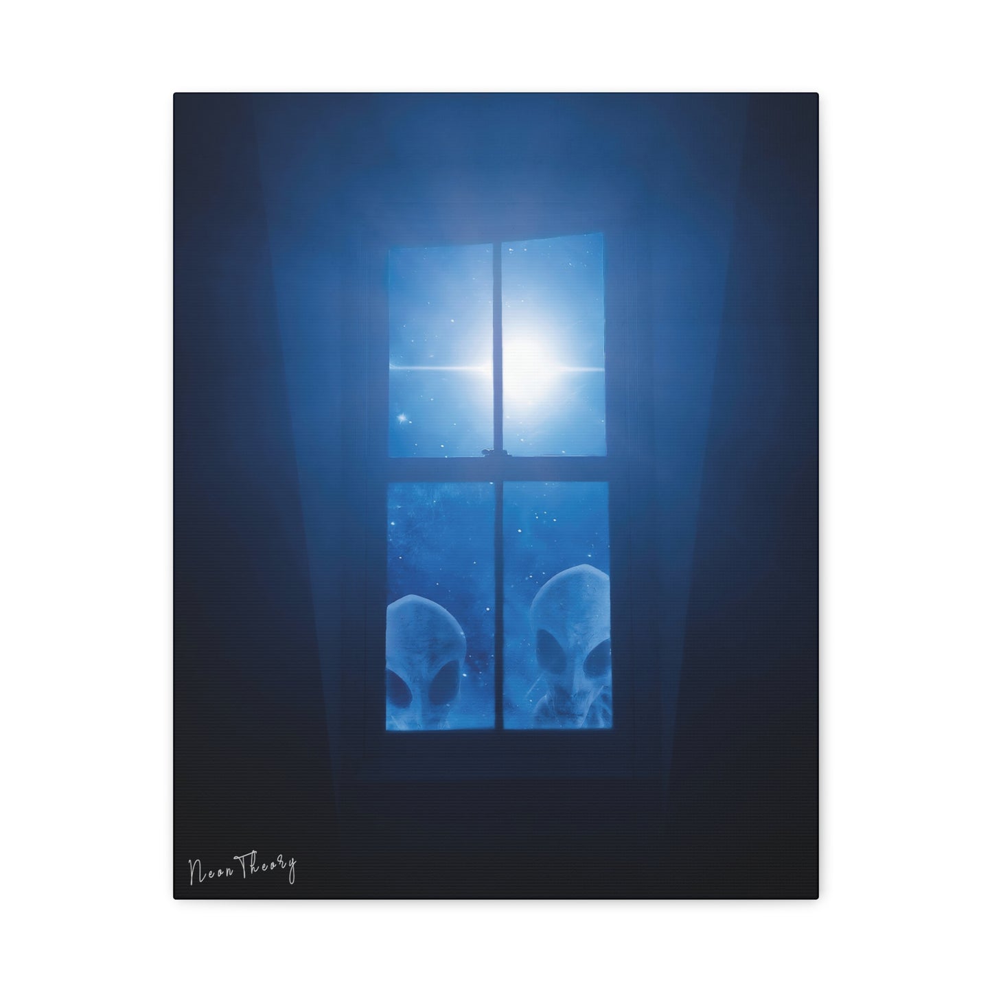 Peak-a-Boo Canvas Artwork - 16" x 20"