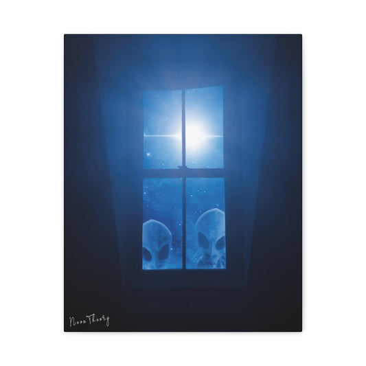 Peak-a-Boo Canvas Artwork - 16" x 20"