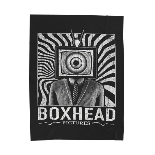 BOXHEAD PICTURES Velveteen Plush Blanket