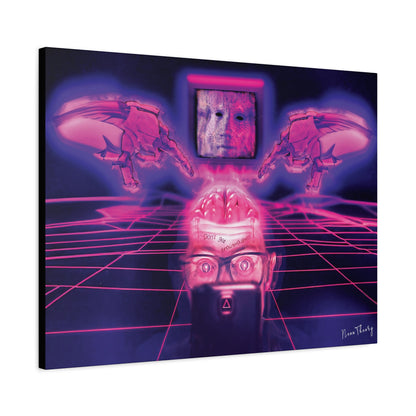 DON'T GET BRAINWASHED Canvas Artwork- 24" x "32