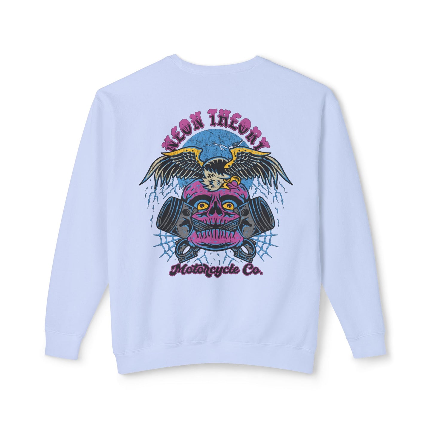 NEON THEORY MOTORCYCLE CO. Unisex Sweatshirt