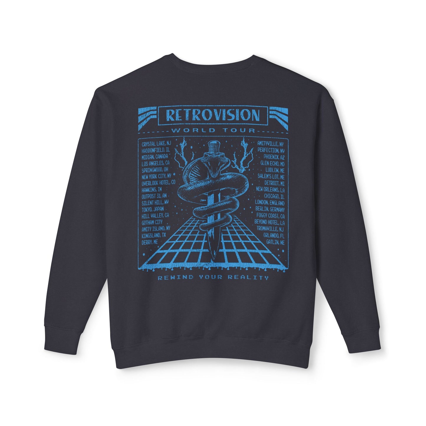 RETROVISION WORLD TOUR Unisex Sweatshirt