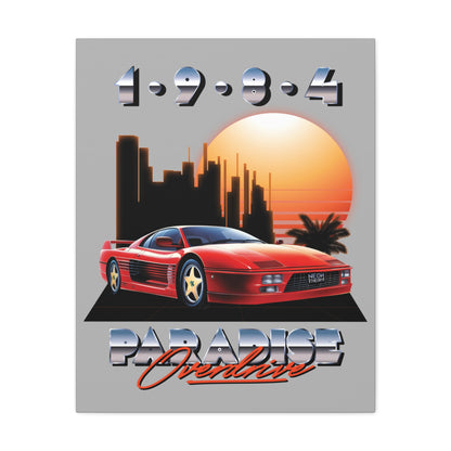 PARADISE OVERDRIVE Canvas Artwork
