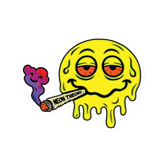 MR. SMILEY Kiss-Cut Sticker (4"x4")
