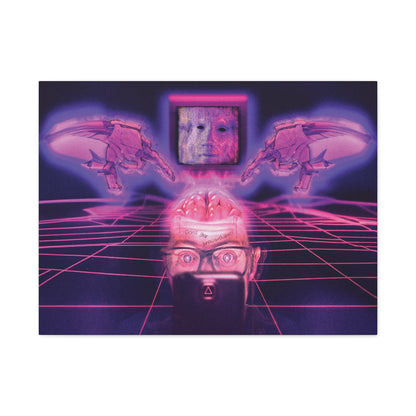 DON'T GET BRAINWASHED Canvas Artwork- 24" x "32