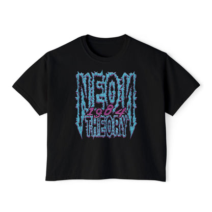 NEON THEORY 1984 Women's Boxy Tee