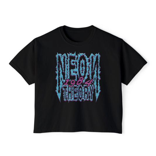 NEON THEORY 1984 Women's Boxy Tee