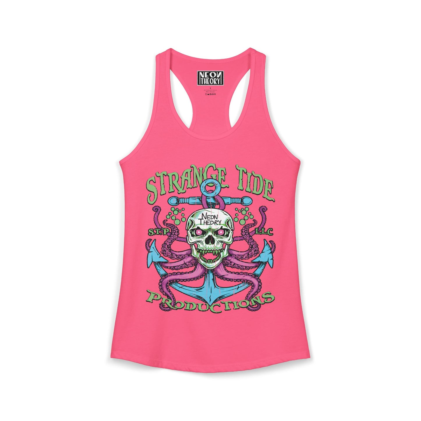 STRANGE TIDE PRODUCTIONS x NEON THEORY Women's Racerback Tank
