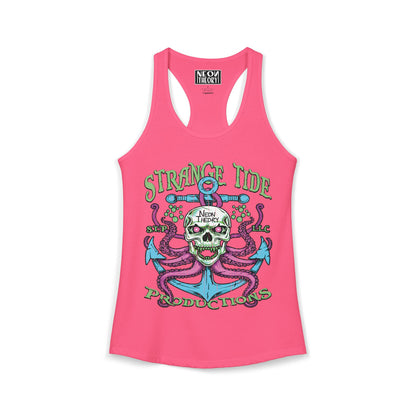STRANGE TIDE PRODUCTIONS x NEON THEORY Women's Racerback Tank
