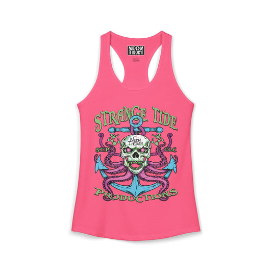 STRANGE TIDE PRODUCTIONS x NEON THEORY Women's Racerback Tank