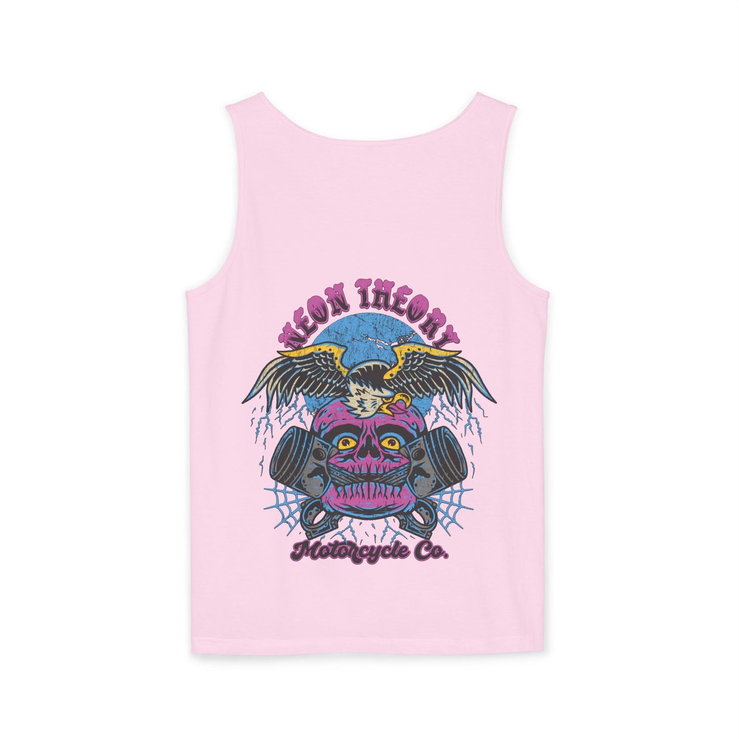 NEON THEORY MOTORCYCLE CO. Unisex Tank Top