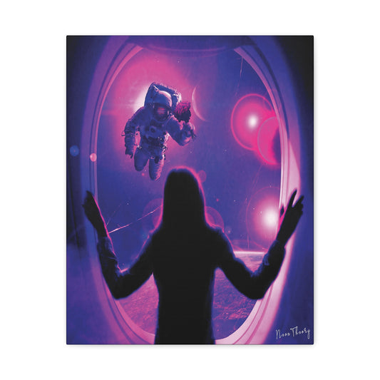 SPACE BOUQUET Canvas Artwork