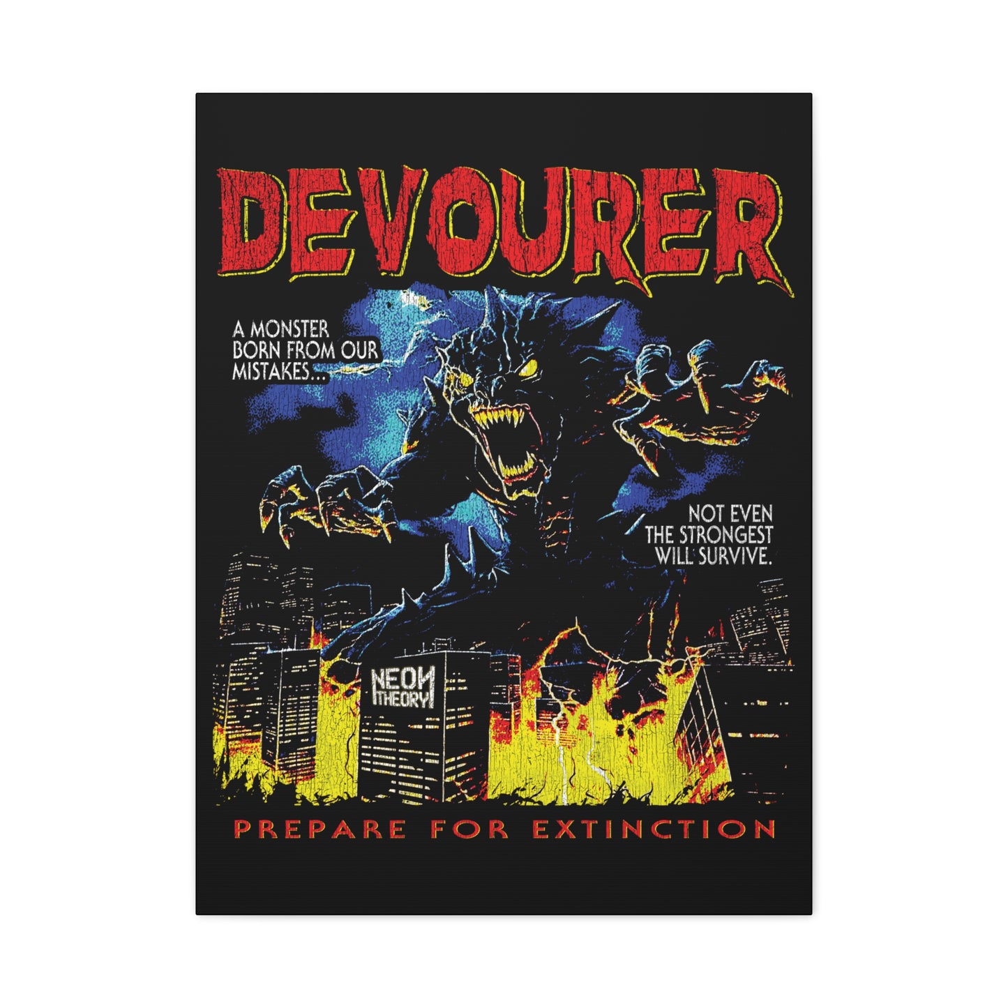 DEVOURER Canvas Artwork - 24" x 32"
