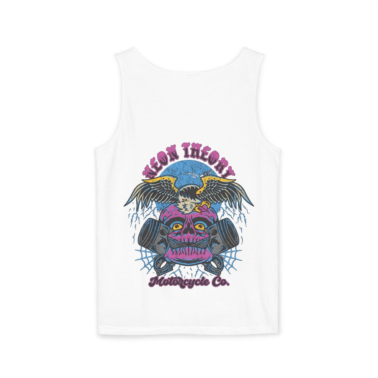 NEON THEORY MOTORCYCLE CO. Unisex Tank Top