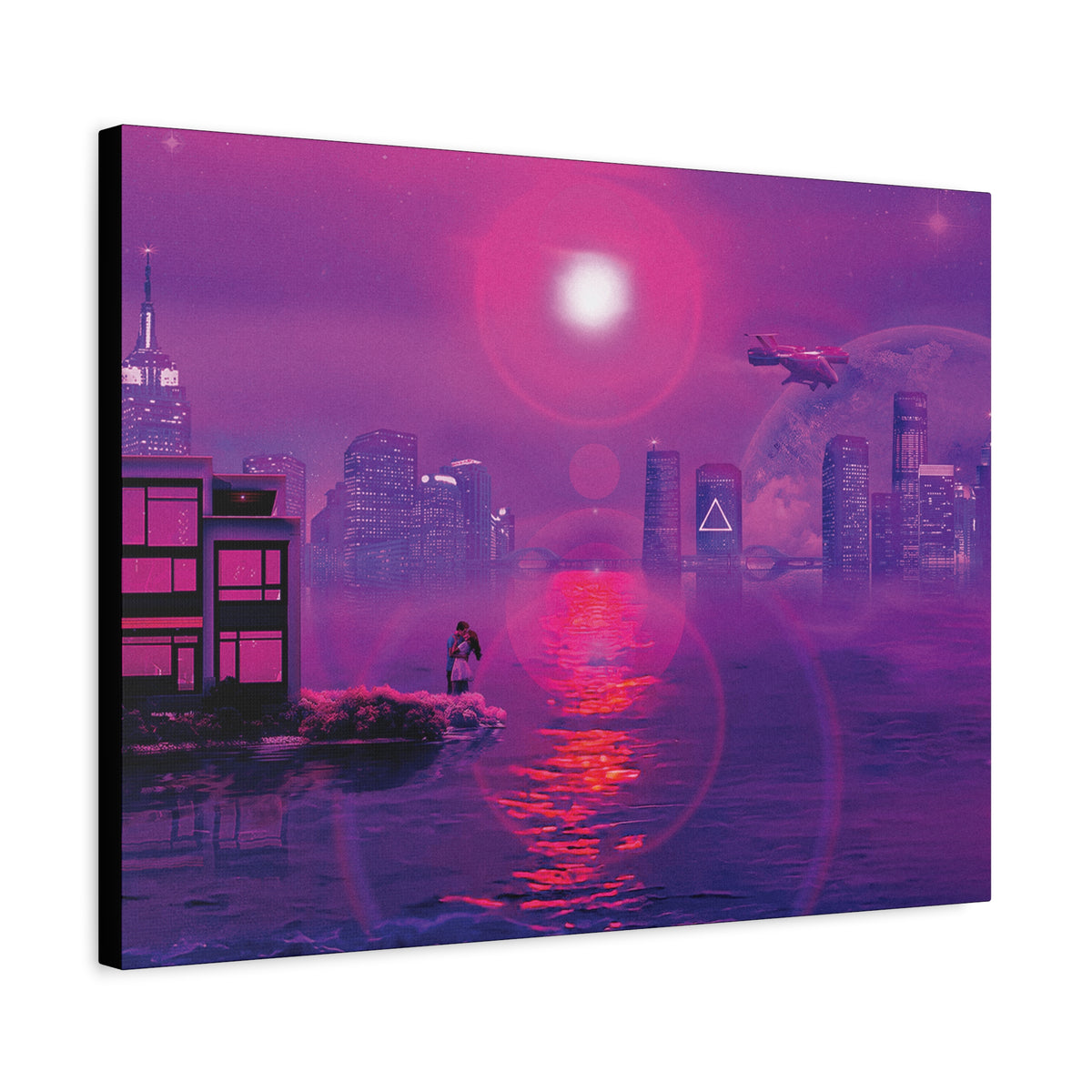 PARADISE CITY Canvas Artwork- 24" x "32