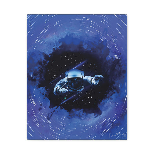BLACK HOLE Canvas Artwork