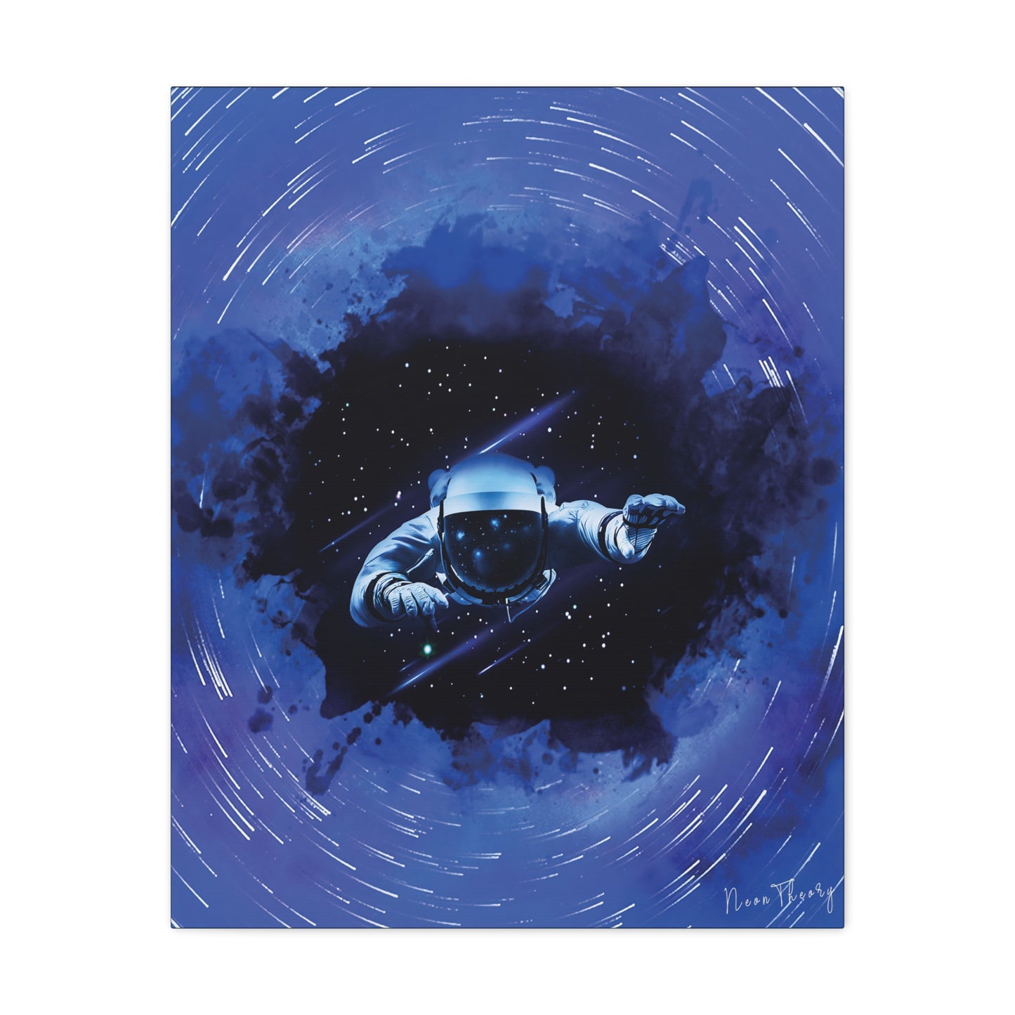 BLACK HOLE Canvas Artwork