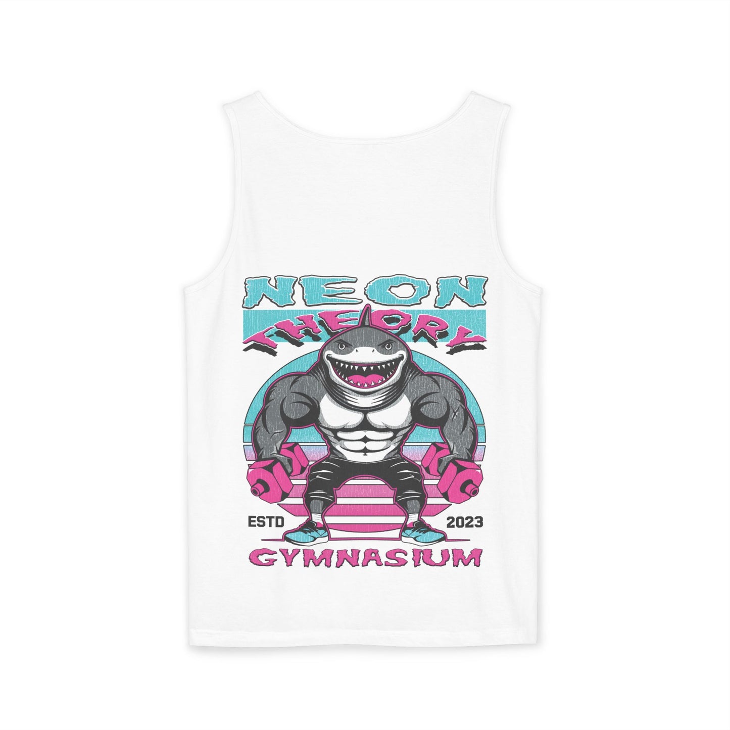 NEON THEORY GYMNASIUM Unisex Tank Top