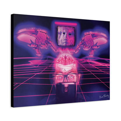 DON'T GET BRAINWASHED Canvas Artwork- 24" x "32