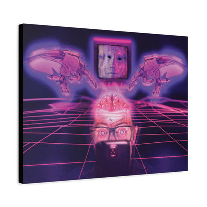 DON'T GET BRAINWASHED Canvas Artwork- 24" x "32