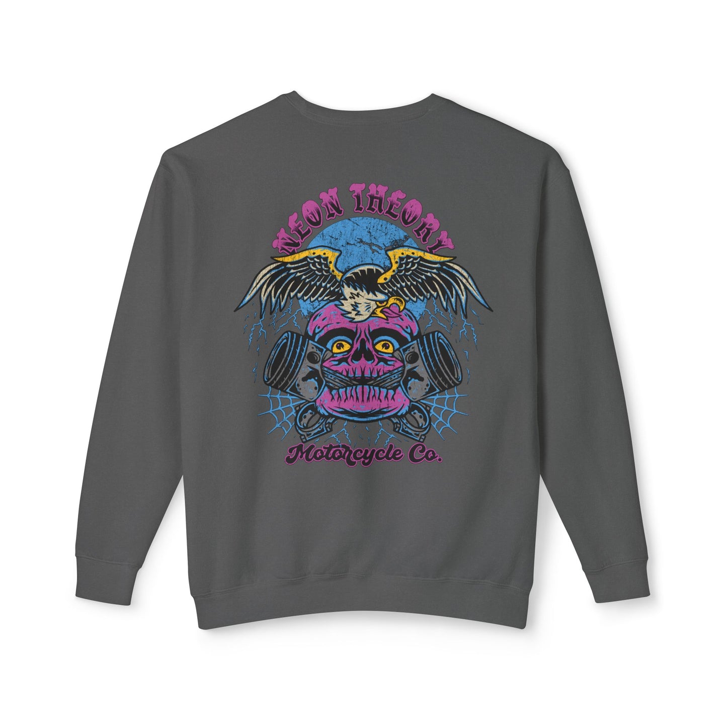 NEON THEORY MOTORCYCLE CO. Unisex Sweatshirt