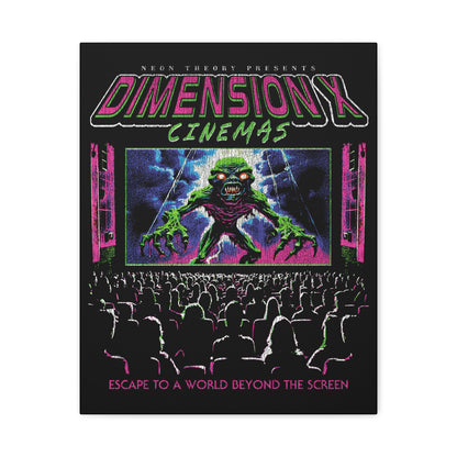 DIMENSION X CINEMAS Canvas Artwork