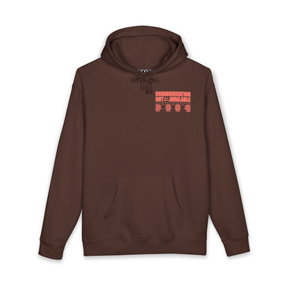 COMMUNICATION NOT AVAILABLE Unisex Heavyweight Hoodie