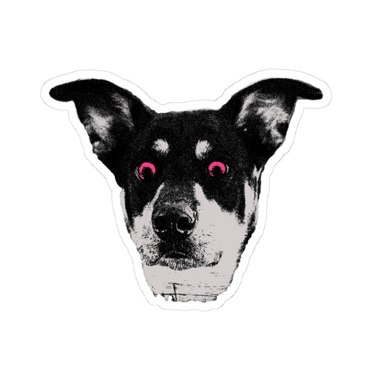 PSYCHOSOCIAL Kiss-Cut Sticker (4"x4")