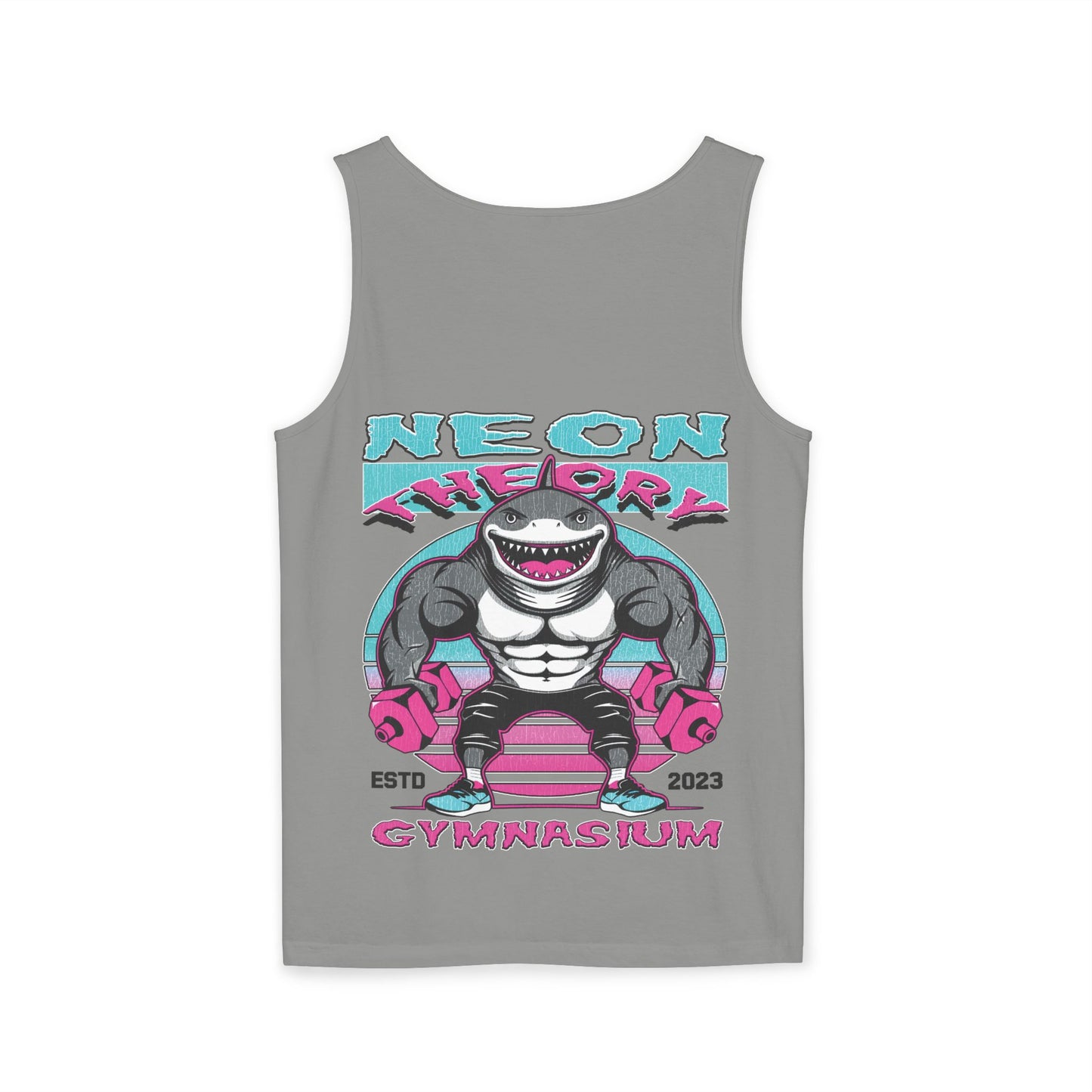 NEON THEORY GYMNASIUM Unisex Tank Top